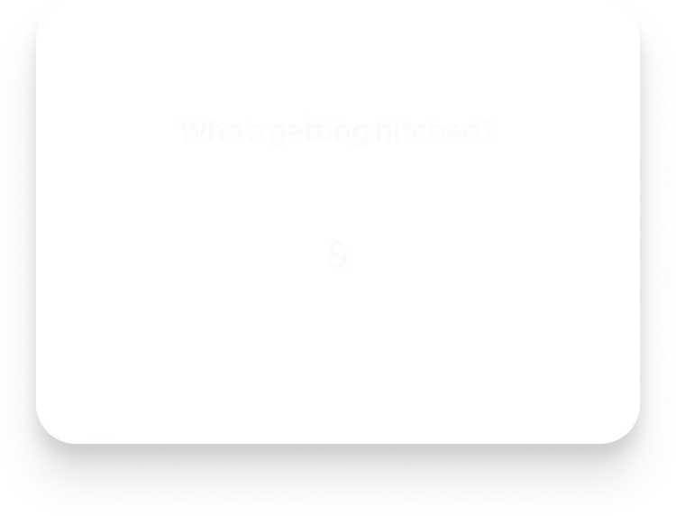 Answer questions about the couple